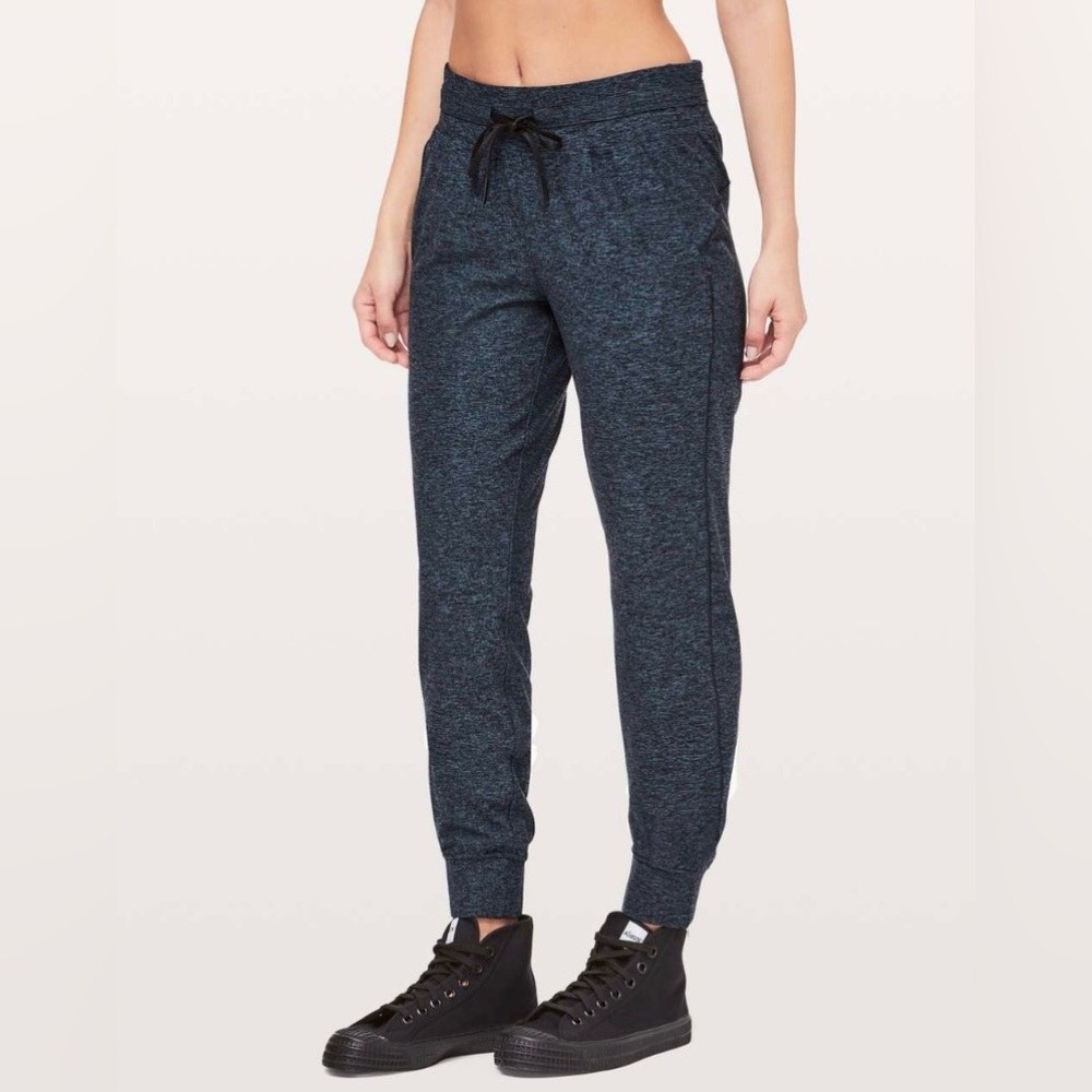Lululemon Ready To Rulu Joggers True Navy Black Heather size 4